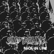 Solid Decline - Back in Line EP cover | HeartFirst Records