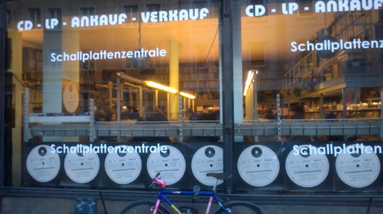 Schallplattenzentrale record store main store